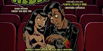 Rebel Cats llevará el horrobilly al Teatro Metropólitan con una noche de terror, rocanrol y homenaje a Vincent Van Rock