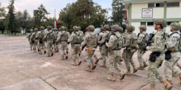 Refuerzan seguridad en Guanajuato con el despliegue de 600 elementos del Ejército