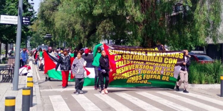 Autoridades y miembros de la comunidad judía en México acusan expresiones antisemitas en marcha en Polanco durante sus celebraciones de Año Nuevo