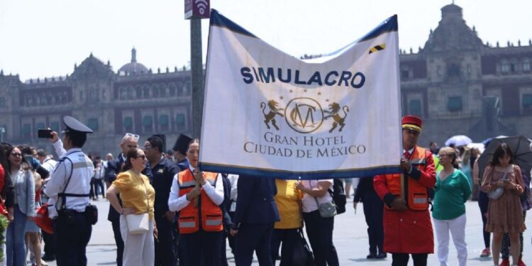 Se activa la alerta sísmica en CDMX por el segundo Simulacro Nacional