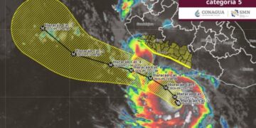 «Polo» toma fuerza en el Pacífico y se convierte en huracán categoría 5; provocará lluvias en el suroeste del país