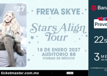 Freya Skye llega a CDMX con nuevo sencillo y anuncia gira por Latinoamérica y Asia