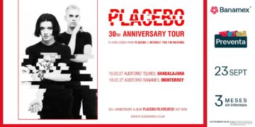 Placebo celebra 30 años de trayectoria con su regreso a México en 2027