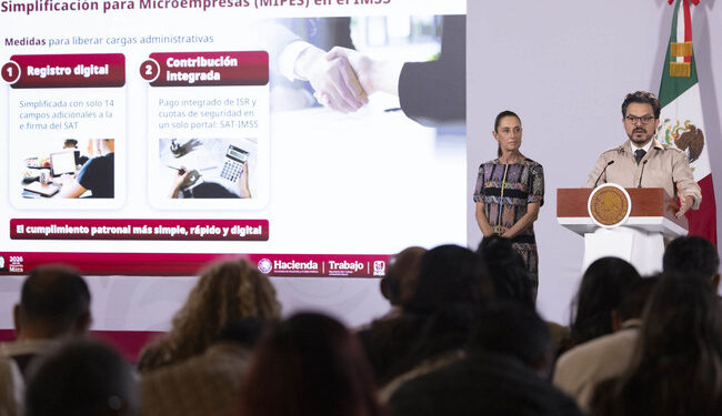 Facilidades, beneficios y simplificación de trámites para micro y pequeñas empresas fortalecen el bienestar: presidenta Claudia Sheinbaum