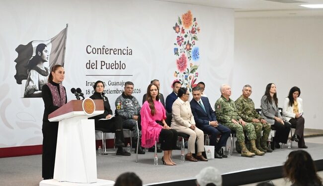 Sheinbaum destaca coordinación y reporta reducción de 75% en homicidios dolosos en Guanajuato