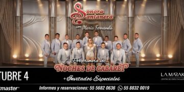 La Sonora Santanera con María Fernanda revivirá el esplendor de los cabarets en La Maraka