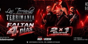 Los Terrícolas de Freddy Fuentes llevarán “Terrimanía” al Foro Red Access de Coyoacán
