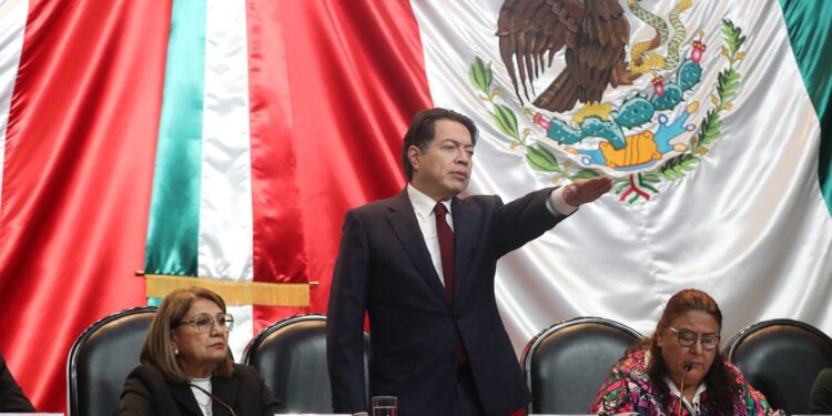 Ante la Comisión de Educación compareció el titular de la SEP, Mario Delgado Carrillo, con motivo del Segundo Informe de Gobierno