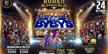 Los Bybys y Jorge Carmona llevarán una gran fiesta de cumbia, salsa y romanticismo al Rodeo Buffalo Bill de Tultitlán