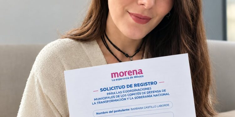 Compite Bárbara Castillo por liderazgo territorial transformador
