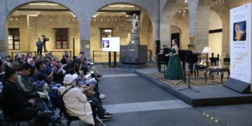 Celebran el legado de Mozart en el recinto histórico del Senado de la República