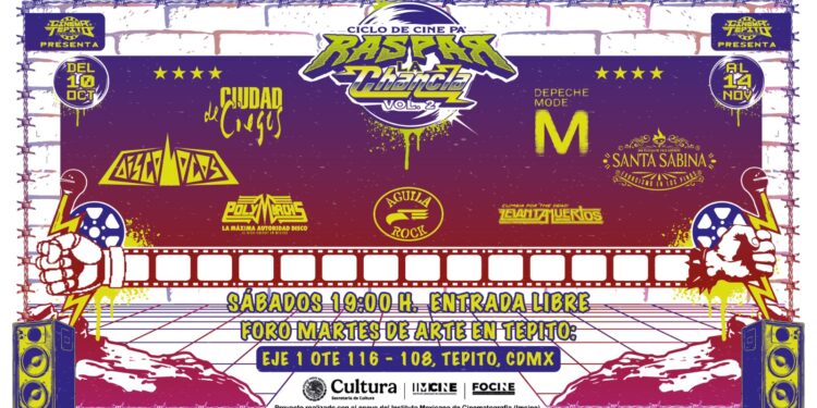 CINEMA TEPITO PRESENTA PA’ RASPAR LA CHANCLA VOL. 2: DE LA PANTALLA A LA PISTA