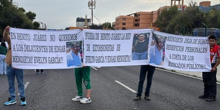 Mendieta exige espacios sin acreditar titularidad