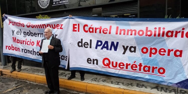 Exigen a la FGR atraer caso en contra del Cártel Inmobiliario de Querétaro