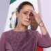 “No estoy de acuerdo con lo que le hicieron a la estatua de Calderón”: Sheinbaum critica la irrupción en Los Pinos