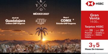 Kygo regresará a México con conciertos en Guadalajara y Ciudad de México