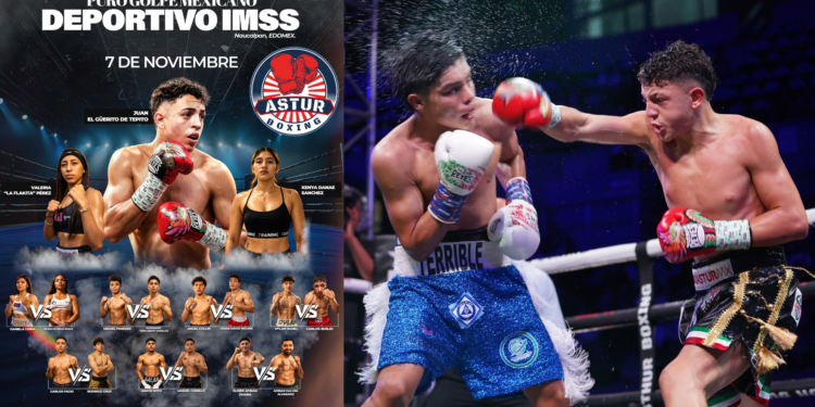 Astur Boxing confirma su regreso el 7 de noviembre en Naucalpan con el ídolo «El Güerito de Tepito» a la cabeza